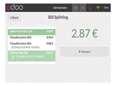 Odoo - Sample 1 for three columns